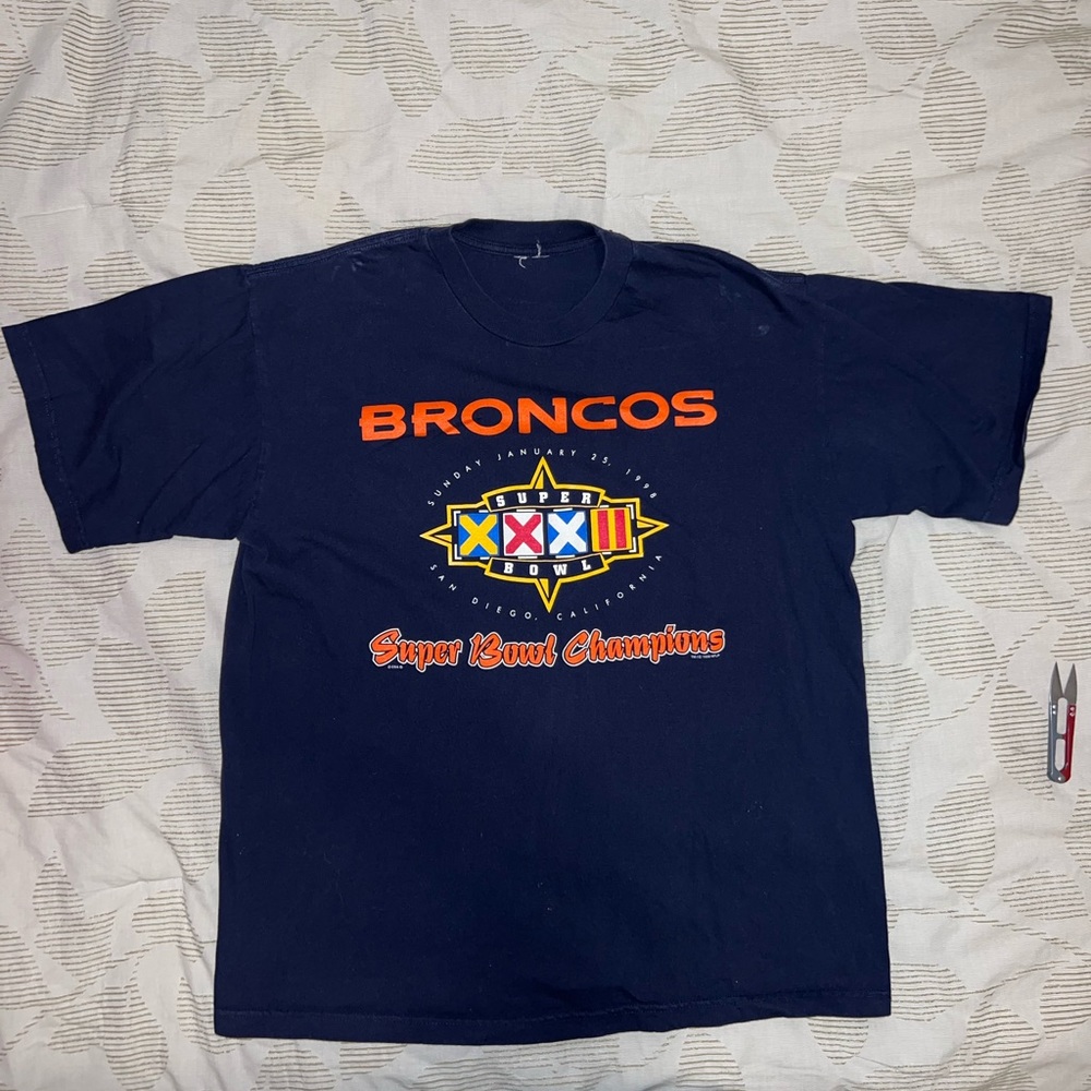 Vintage Denver Broncos Super Bowl TShirt